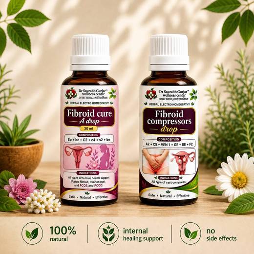 Fibroid, Cyst, PCOS & PCOD Care Kit