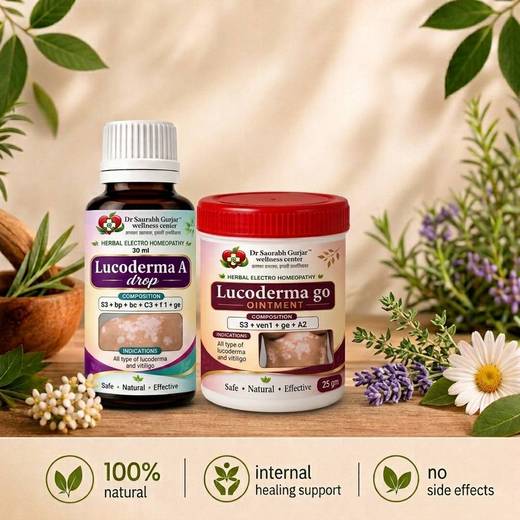 Vitiligo & Leucoderma Care Kit